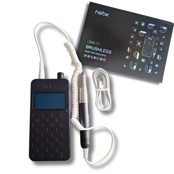 Nebx Brushless Nail Drill and box