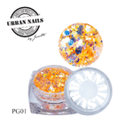pixie glitter urban nails PG01