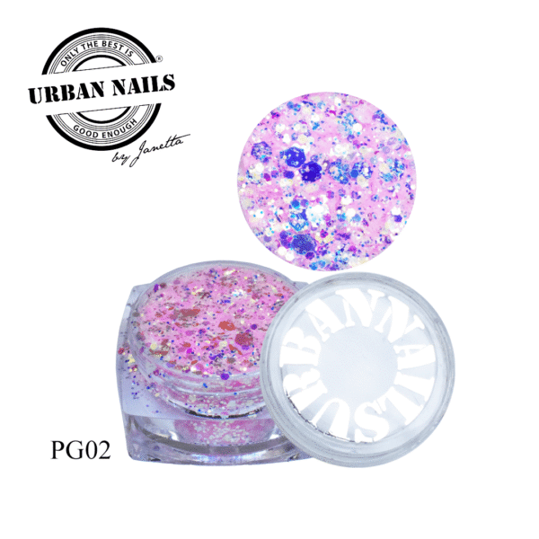 pixie glitter urban nails PG02