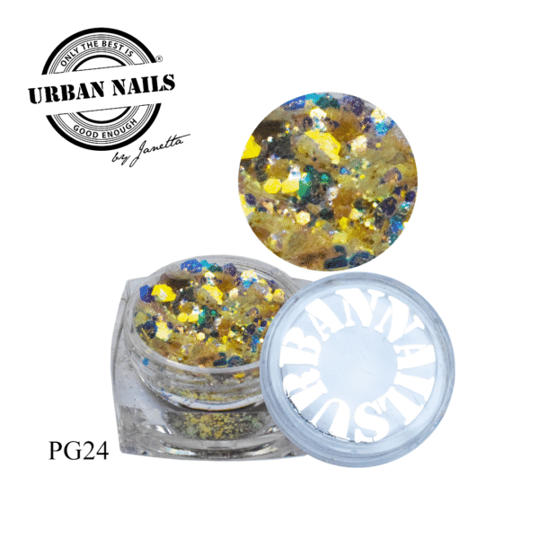 pixie glitter urban nails PG24