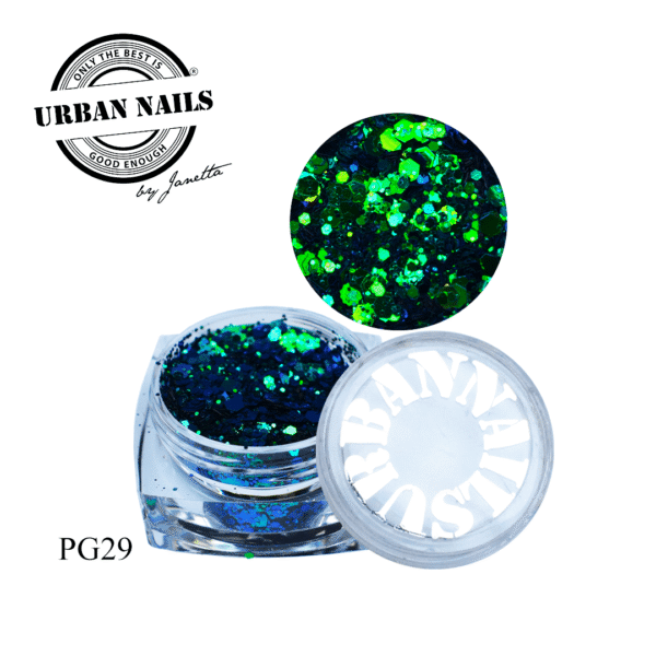 pixie glitter urban nails PG29