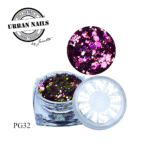pixie glitter urban nails PG32