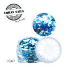 pixie glitter urban nails PG67