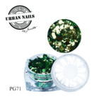 pixie glitter urban nails PG71