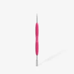 Manicure Pusher With Silicone Handle Gummy UNIQ 11 TYPE 1 (Flat Straight Pusher + Ring) PQ 11 - 1