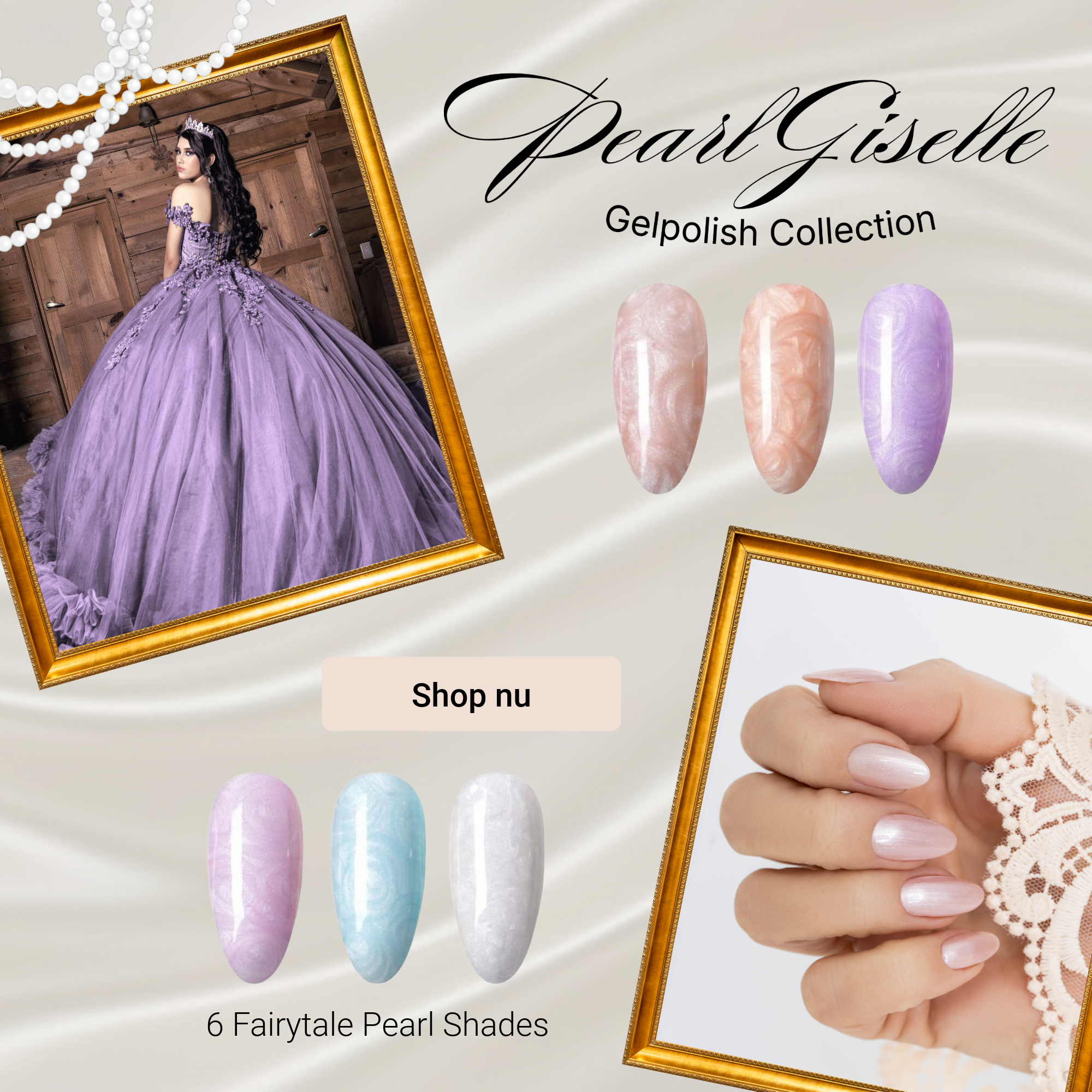 Pearl Giselle Banner Iphone