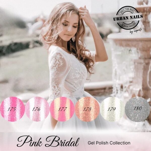 Pink Bridal Gel Polish Collection