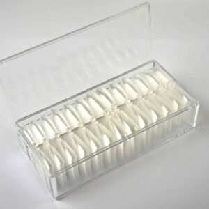 Press-on / Showtips 'coffin' clear/naturel - Clear 520