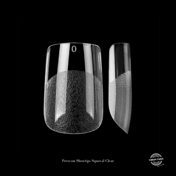Press-on/Showtips Squoval Clear - Afbeelding 3