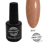 rubber base gel flake urban nails rf07