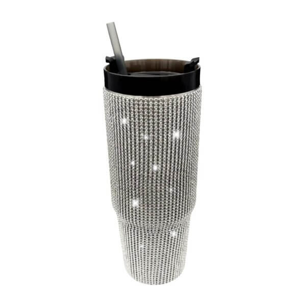 Rhinestone Tumbler Cup Large