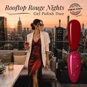 Rooftop Rouge Nights - Gel Polish Duo