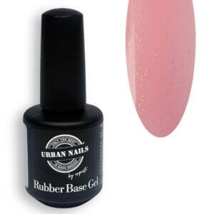 Rubber Base Gel Baby Pink Gold 15g - RIAB
