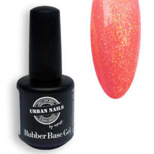 Rubber Base Gel Coral 15g - RIAB