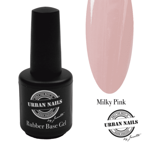 Rubber Base Gel Milky Pink