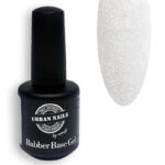Rubber Base Gel Silver 15g - RIAB