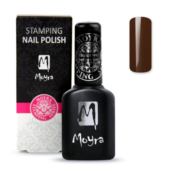 Moyra Smart stamping Polish 12 Brown