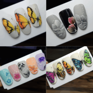 Salon Gel & Velvet Painting by Norka Andrea Szalay