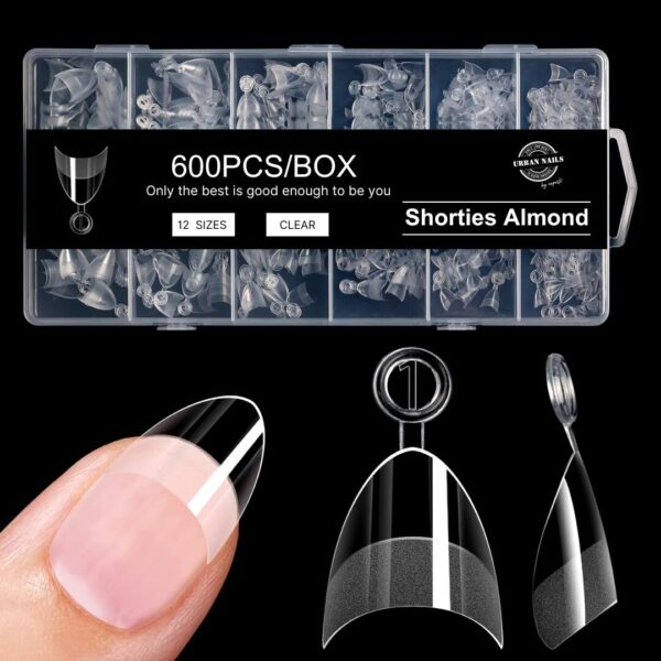 Tip Box Shorties Almond