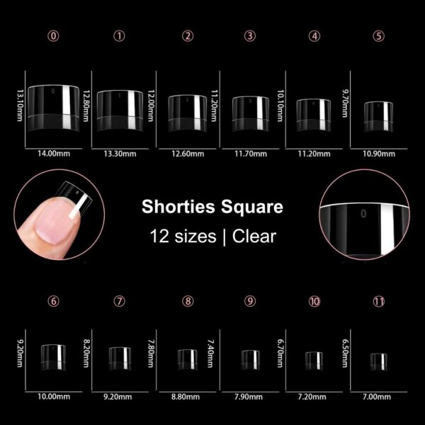 Tip Box Shorties Square