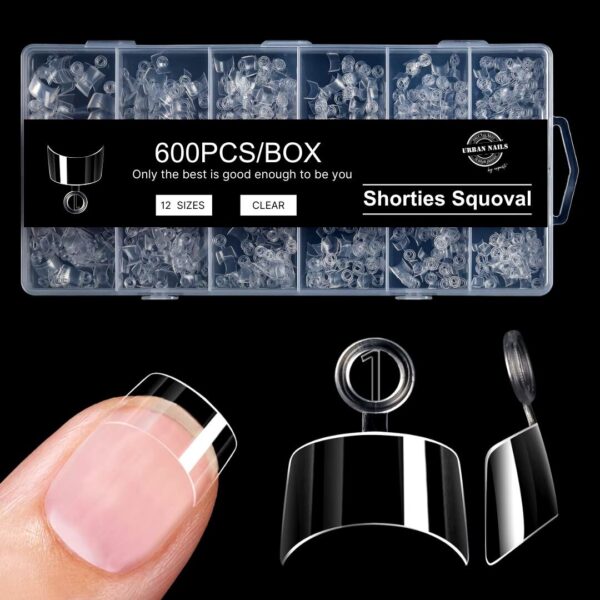 Tip Box Shorties Squoval