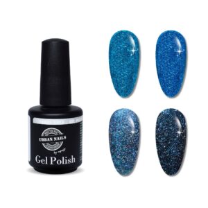 Sparkle Blue Fairy Gel Polish Collection tips