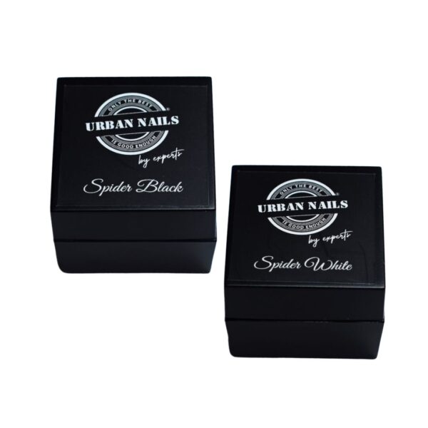 Urban Nails Spider Gel White en Black