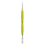Staleks Pusher Recht Plat en Lus Duwer Uniq Gummi PQ-11/1y yellow
