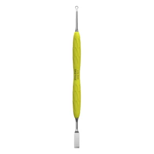 Staleks Pusher Recht Plat en Lus Duwer Uniq Gummi PQ-11/1y yellow