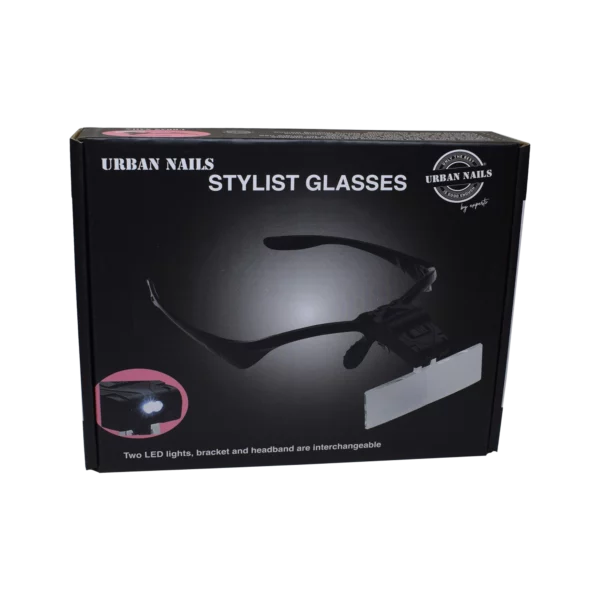 stylist glasses urban nails