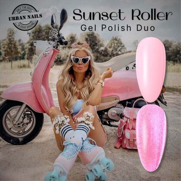 Sunset Roller Gel Polish Duo