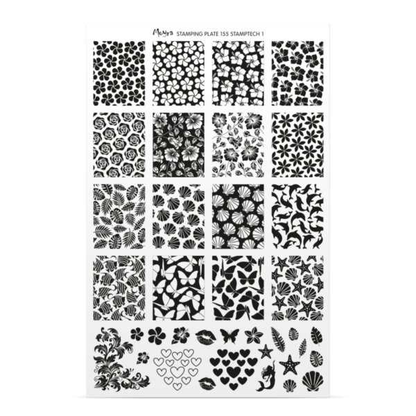 Moyra Stampingplate 155 - Stamptech try on