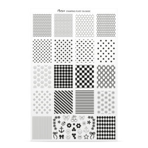 Moyra Stampingplate 156 - Basic try on