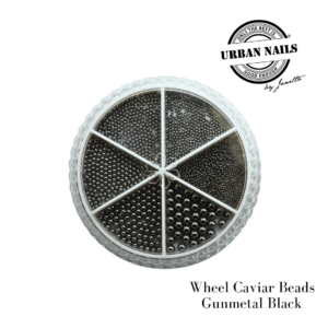 Urban-Nails-Wheel-Caviar-Beads-Gunmetal-Black