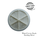 Urban-Nails-Wheel-Caviar-Beads-sterling-silver