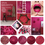 Viva Magenta Glitter Collection