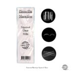 Press-on/Showtips Squoval Clear 504 pcs urban nails