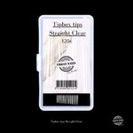 Tip Box Tips Straight Clear 120 pcs