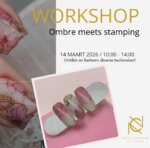 Elise Linders Ombre Meets Stamping