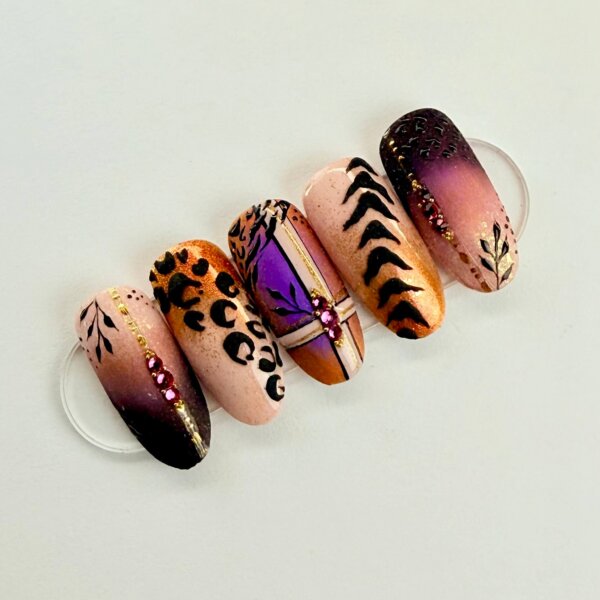 Wild Glam by Nailindahouse