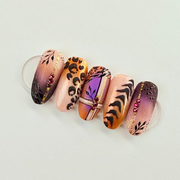 Wild Glam by Nailindahouse