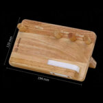 Urban Nails Wooden Nail Drill Holder