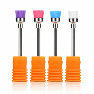 Cuticle Brushes in houder