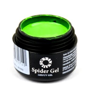 spider gel lime green