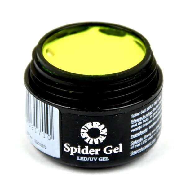 urban nails spider gel neon yellow