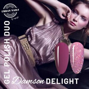 Damson Delight Gel Polish Duo