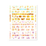 Moyra matrica nail sticker 06