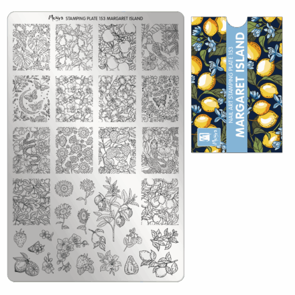 moyra stamping plate 153 - Margaret Island