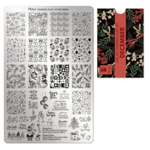Moyra stamping plate no 150 December