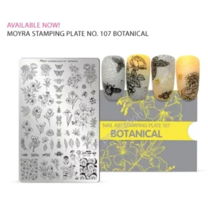 Moyra stamping plate 107 - Botanical
